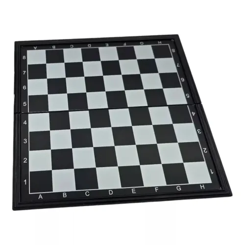 Шахи Шахи магнітні DUKE пластик, чорно-сірі, картонна упаковка 12,3х24,7х4,1 см (DN36180)