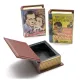 Ящики, комодики, шкафчики Шкатулка "Фолиант" 11х8х3,6 см дерево, картон, искусственная кожа (DN26304)