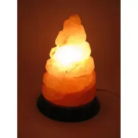 Соляна лампа "Спіраль" 17,5 х14х14 см Гімалайська сіль (DN25667)