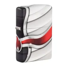 Зажигалка бензиновая Zippo Flame Design с покрытием White Matte (49357)