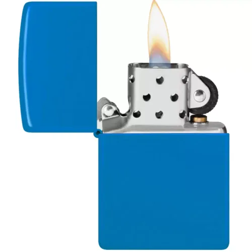 Бензинові запальнички Запальничка бензинова Zippo Sky Blue Matte Блакитна (48628)