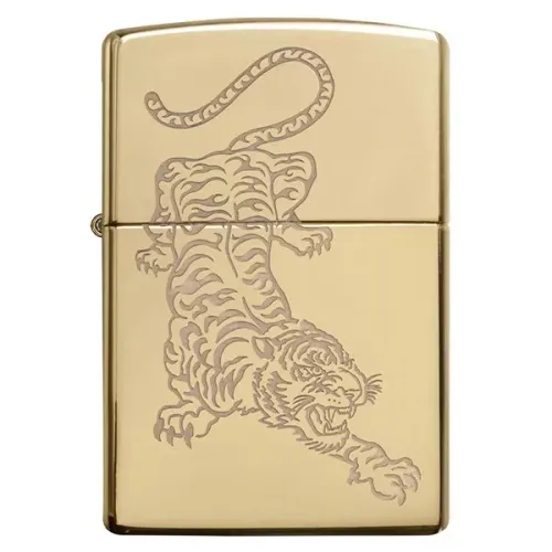Бензинові запальнички Запальничка бензинова Zippo Tattoo Tiger Design (29884)