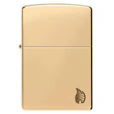 Запальничка армована бензинова ZIPPO Armor® High Polish Brass Flame Design Series Flame (46397)