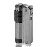 Зажигалка бензиновая IMCO Super 6700 Triplex Oil chrome black Two Tone хром, черная (IM1800082)