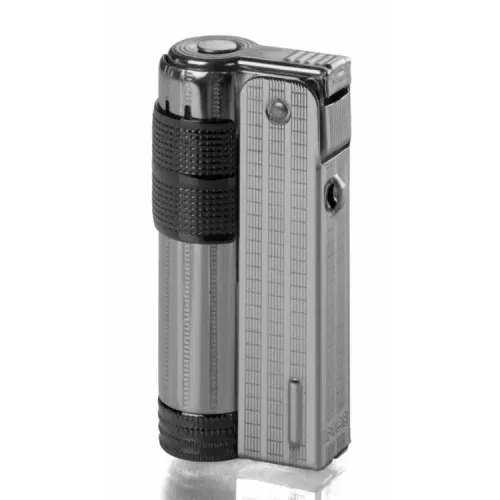 Бензинові запальнички Запальничка бензинова IMCO Super 6700 Triplex Oil chrome black Two Tone хром, чорна (IM1800082)
