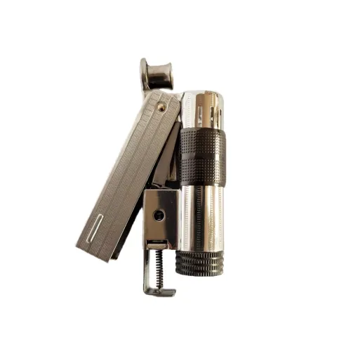 Бензинові запальнички Запальничка бензинова IMCO Super 6700 Triplex Oil chrome black Two Tone хром, чорна (IM1800082)