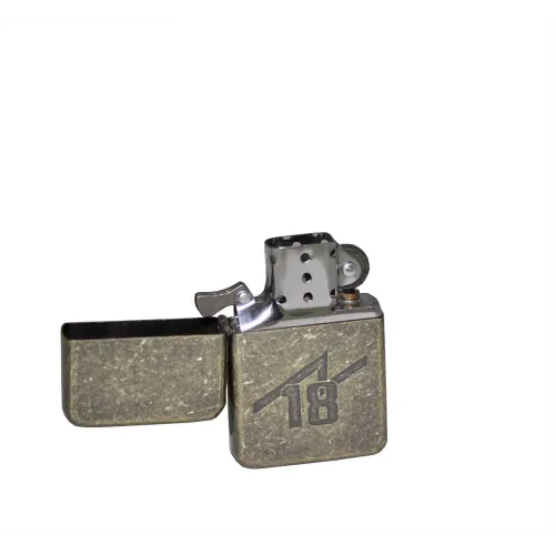 Бензиновые зажигалки Зажигалка бензиновая STAR Золотистый (23639STAR)