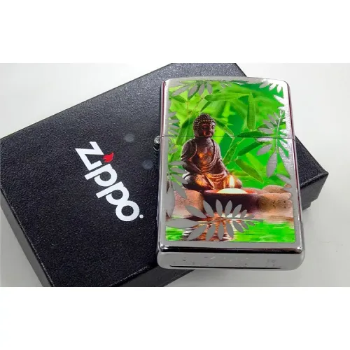Бензиновые зажигалки Зажигалка бензиновая ZIPPO Buddah (29058)