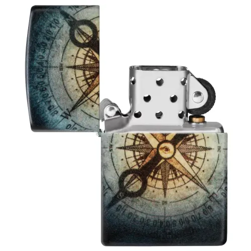 Бензинові запальнички Запальничка бензинова Zippo Compass Ghost Design (48562)