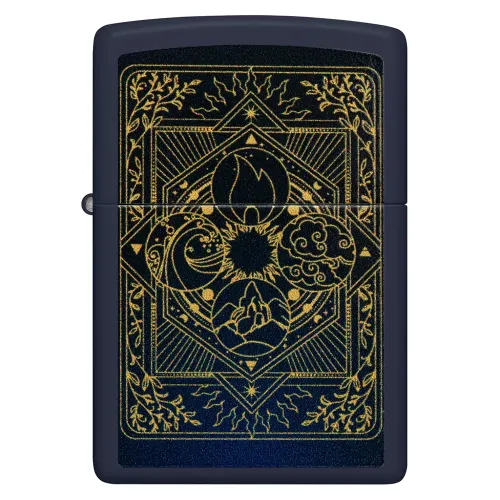 Бензиновые зажигалки Зажигалка бензиновая Zippo Elements Design (48958)
