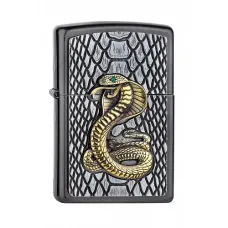 Зажигалка бензиновая ZIPPO Kobra gold (2005928)