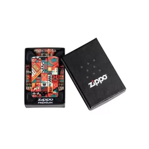 Бензинові запальнички Запальничка бензинова "ZIPPO" Old Ages Design (48786) Бензинові запальнички Запальничка бензинова "ZIPPO" Old Ages Design (48786)