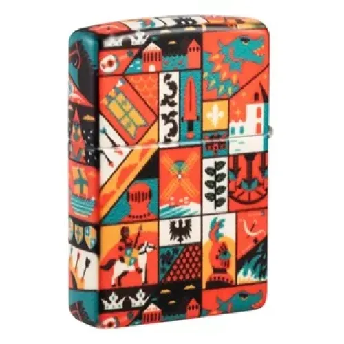 Бензинові запальнички Запальничка бензинова "ZIPPO" Old Ages Design (48786) Бензинові запальнички Запальничка бензинова "ZIPPO" Old Ages Design (48786)