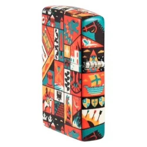 Бензинові запальнички Запальничка бензинова "ZIPPO" Old Ages Design (48786) Бензинові запальнички Запальничка бензинова "ZIPPO" Old Ages Design (48786)