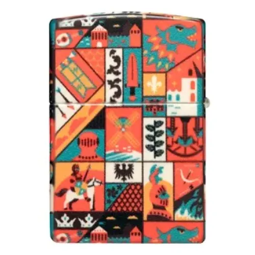 Бензинові запальнички Запальничка бензинова "ZIPPO" Old Ages Design (48786) Бензинові запальнички Запальничка бензинова "ZIPPO" Old Ages Design (48786)