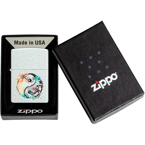 Бензинові запальнички Запальничка бензинова Zippo Watercolor Yin Yang Design (46249) Бензинові запальнички Запальничка бензинова Zippo Watercolor Yin Yang Design (46249)