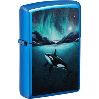 Зажигалка бензиновая Zippo Whale Design (48984) Зажигалка бензиновая Zippo Whale Design (48984)