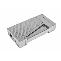 Запальничка "Pierre Cardin" кремнієва, турбо, хром-насічка (MFH-272-02)