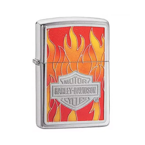 Бензинові запальнички Запальничка ZIPPO Harley Davidson Flames (20842)