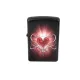 Бензинові запальнички Запальничка Zippo LOVE HEART BLACK MATTE (28043)
