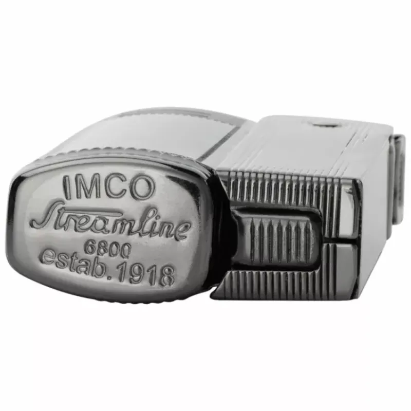 Зажигалка бензиновая IMCO Streamline 6800P Oil nickel shield зеркальный хром (IM1800070)