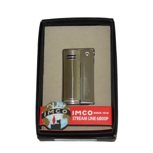 Зажигалка бензиновая IMCO Streamline 6800P Oil nickel shield зеркальный хром (IM1800070)