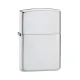 Серебряная бензиновая зажигалка Zippo 13 Brushed Finish Sterling Silver (13)