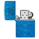 Зажигалка армированная бензиновая ZIPPO Armor® High Polish Blue Hamsa Design, голубой полированный (46752)