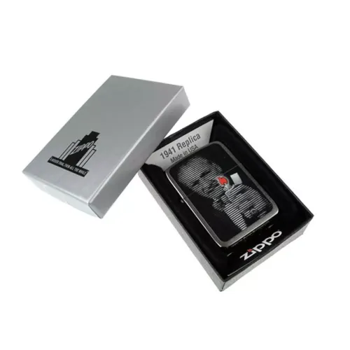 Запальничка бензинова "ZIPPO" Mr. Blaisdell, хром (28452)