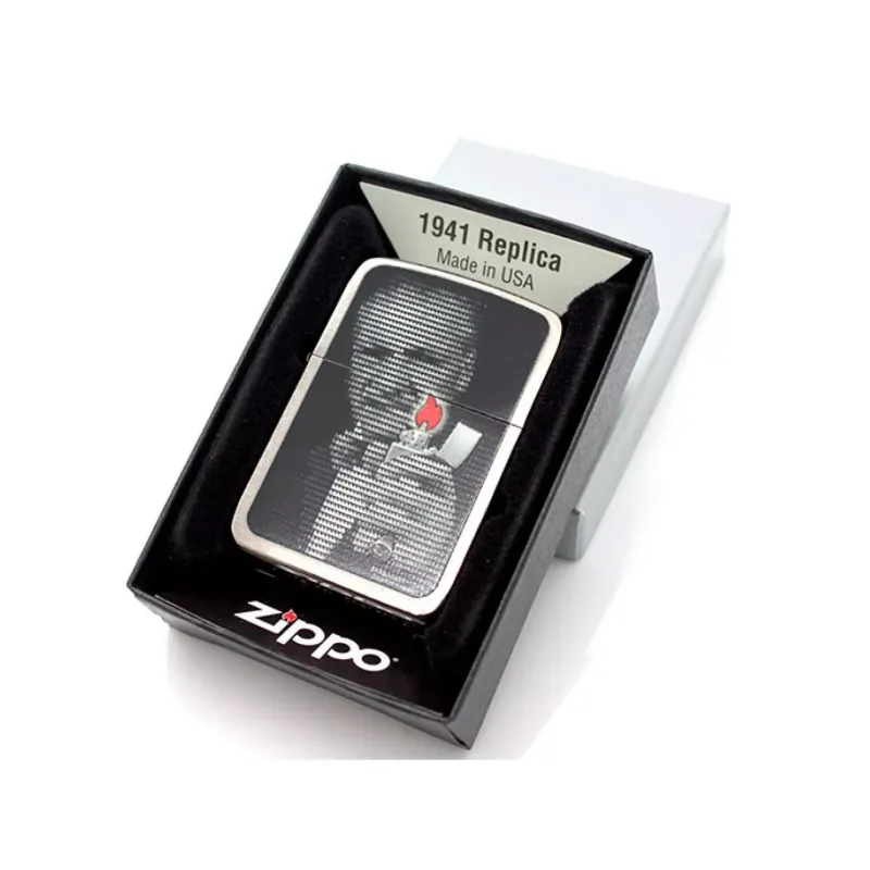 Запальничка бензинова "ZIPPO" Mr. Blaisdell, хром (28452)