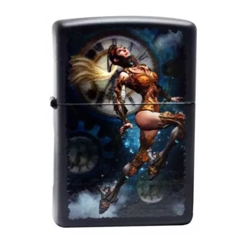 Зажигалка бензиновая Zippo Steampunk Aviator Girl (28670)