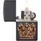 Зажигалка бензиновая Zippo Three Monkeys черный (29409) зажигалка бензиновая Zippo