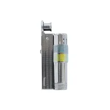 Зажигалка бензиновая IMCO Super 6700 Triplex Oil chrome yellow-blue Two Tone хром желто-голубая (IM1800083)