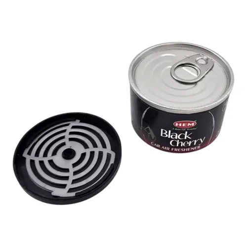 Ароматизатор приміщення, автомобіля HEM Black Cherry Car Air Freshner в баночці чорна вишня (DN36561)