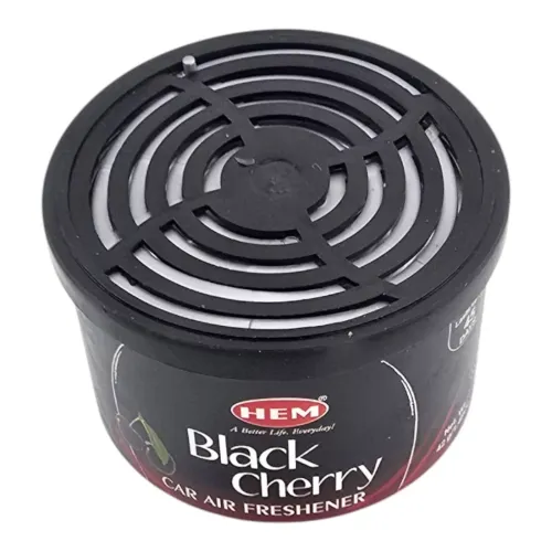 Ароматизатор приміщення, автомобіля HEM Black Cherry Car Air Freshner в баночці чорна вишня (DN36561)