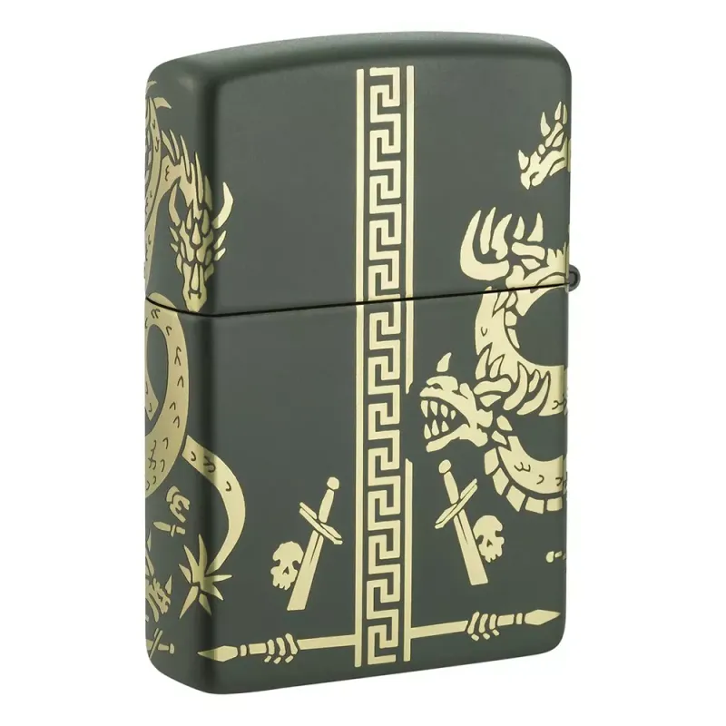 Зажигалка бензиновая Zippo Dragon Design (48907)