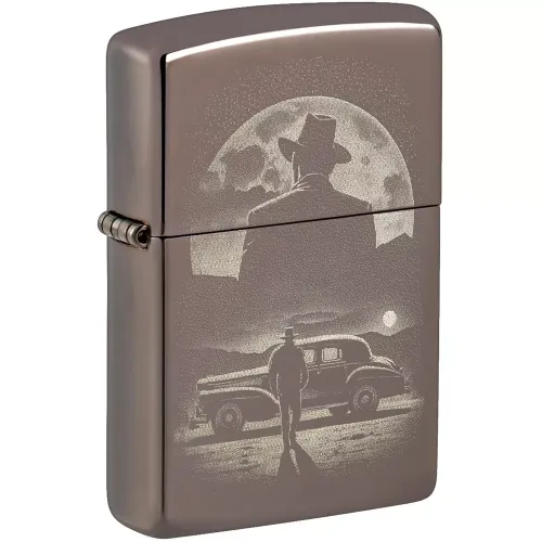 Зажигалка бензиновая Zippo Vintage Car and Man Design (46349)