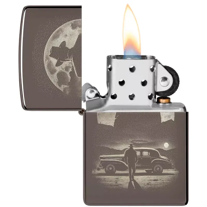 Зажигалка бензиновая Zippo Vintage Car and Man Design (46349)