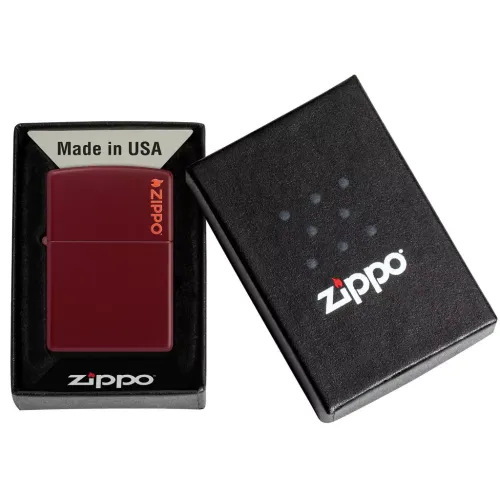 Запальничка бензинова Zippo Reg Merlot Matte w Zippo (46021 ZL)