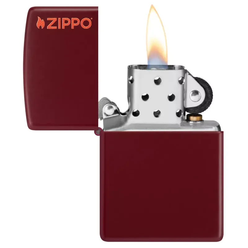 Запальничка бензинова Zippo Reg Merlot Matte w Zippo (46021 ZL)