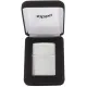Серебряная зажигалка бензиновая ZIPPO Brushed Sterling Silver серебро 925 пробы, бархатная коробочка (13)