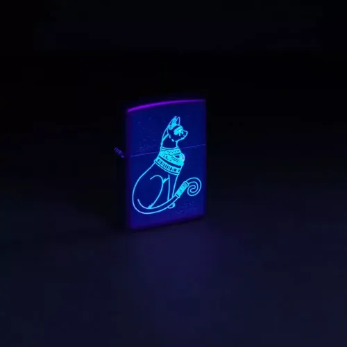 Зажигалка бензиновая Zippo Spiritual Cat Design Черная (48582)
