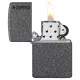 Зажигалка бензиновая ZIPPO Reg Iron Stone Logo Zippo (211 ZL)