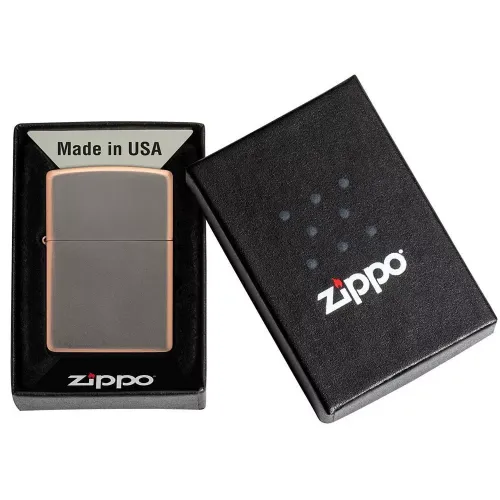 Зажигалка бензиновая Zippo Rustic Bronze (49839)