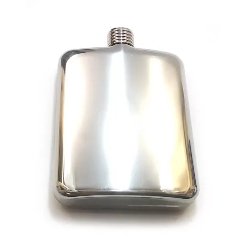 Посуда для отдыха и туризма Фляга для жидкости из нержавеющей стали 180 мл, зеркальный хром (DN32124)