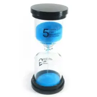 Часы песочные на 5 минут Синий песок 10,5х4,5х4,5 см (DN30720A)
