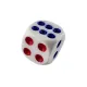 Игровые аксессуары Кости игральные 100 штук 11х11х11 мм, пластик (11,5х5,8x2,3 см) запайка пленка (DN29804)
