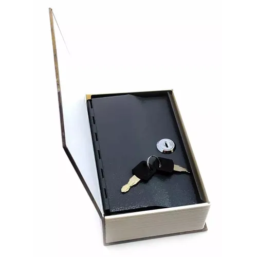 Книги-сейфы Книга-сейф "LOVE" 18х12х5,5 см металл, пластик, серый (DN32053A)