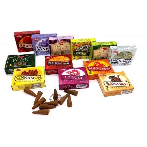 Набори пахощів Набір пахощів Hem 12 ароматів по 40 аромоконусів (DN34622)