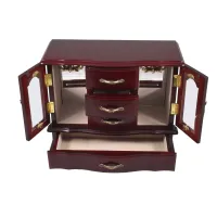 Шафка-скринька для прикрас King Wood, вишня (JF-25066C)